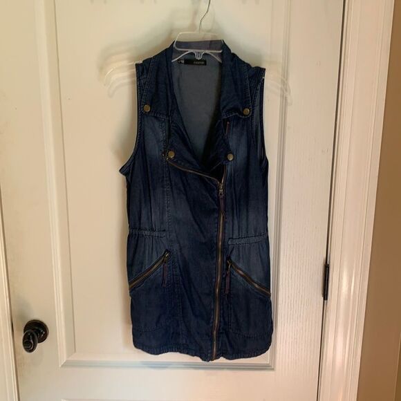 Maurice jean vest jacket top soft - Picture 2 of 8